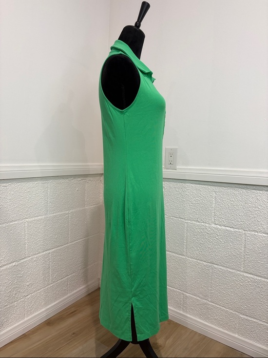 New Lilly Pulitzer Reema Sleeveless Polo Dress Spearmint Green Size Medium - Picture 4 of 13